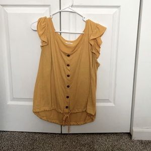 Yellow tank